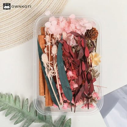 No Fire Aromatherapy DIY Dried Flower Material Pack