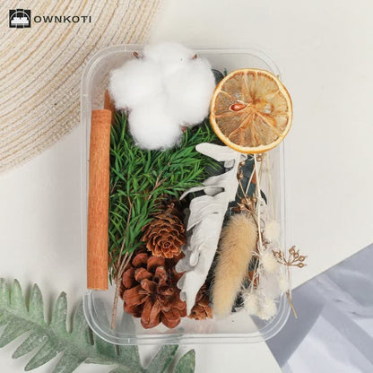 No Fire Aromatherapy DIY Dried Flower Material Pack