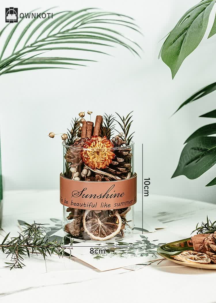 Dried Flower Essential Oil Fragrance Home Ornament