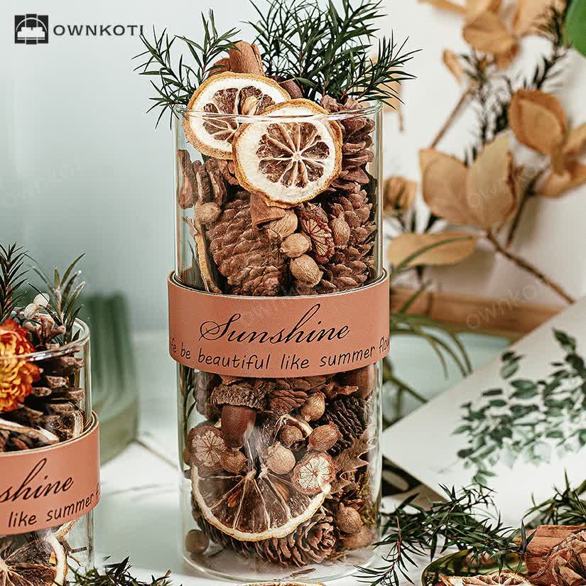 Dried Flower Essential Oil Fragrance Home Ornament