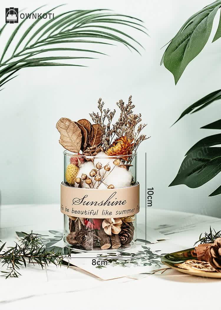 Dried Flower Essential Oil Fragrance Home Ornament