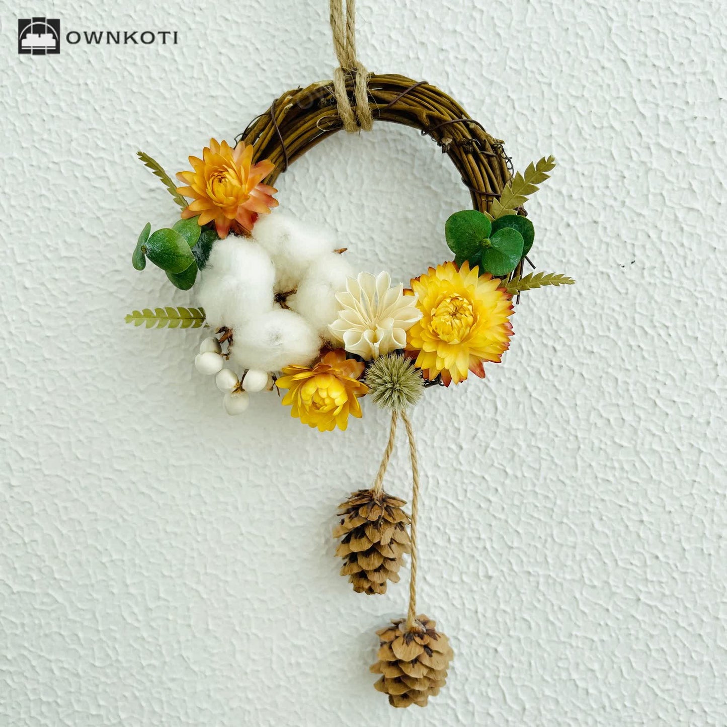 Preserved Flower Wreath DIY Materials