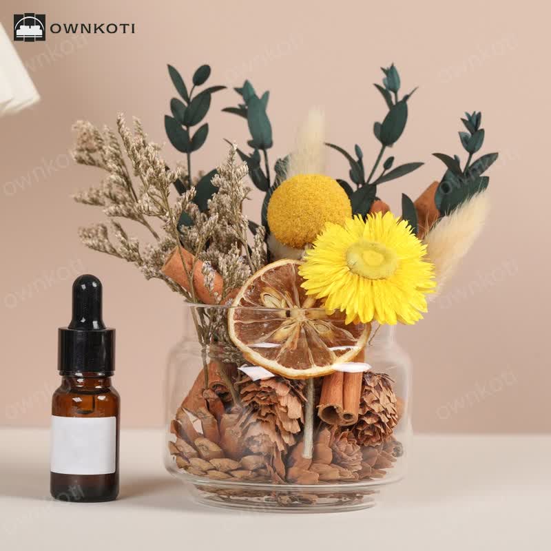 No Fire Aromatherapy DIY Dried Flower Material Pack