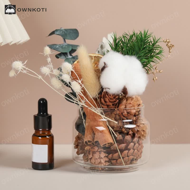 No Fire Aromatherapy DIY Dried Flower Material Pack
