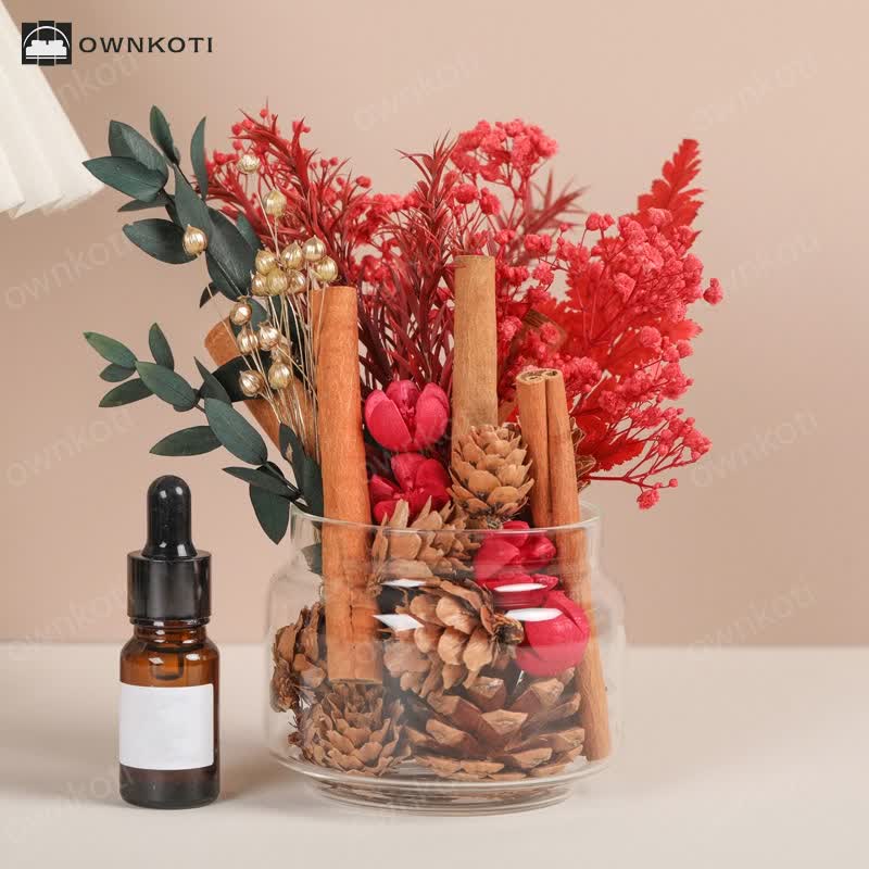 No Fire Aromatherapy DIY Dried Flower Material Pack
