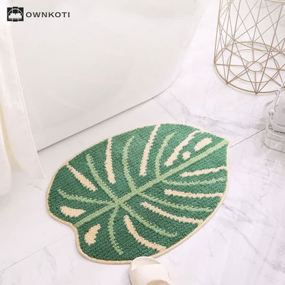 Four-leaf Clover Leaf Shape Non-slip Floor Mat