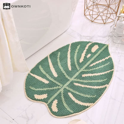 Four-leaf Clover Leaf Shape Non-slip Floor Mat