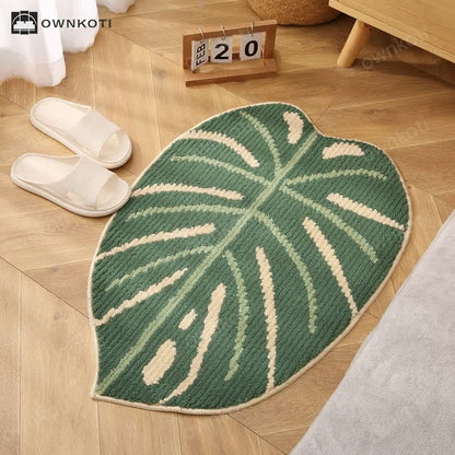 Four-leaf Clover Leaf Shape Non-slip Floor Mat