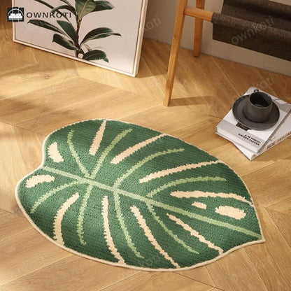 Four-leaf Clover Leaf Shape Non-slip Floor Mat