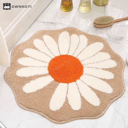 Cute Plant Fruit Shaped Anti-slip Floor Mat