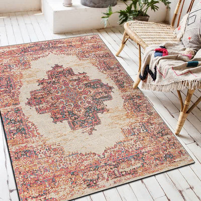 Ethnic Exotic Rectangular Decorative Floor Mat