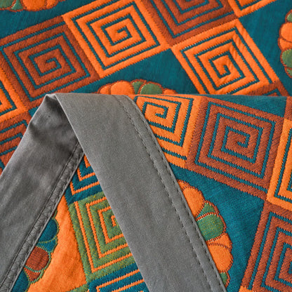 Cotton Gauze Reverisible Vintage Quilt