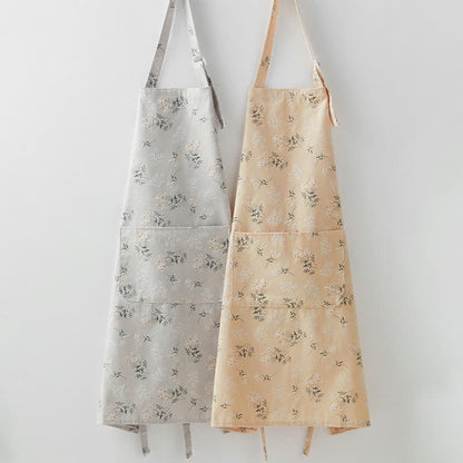 Cute Pastoral Style Floral Breathable Apron