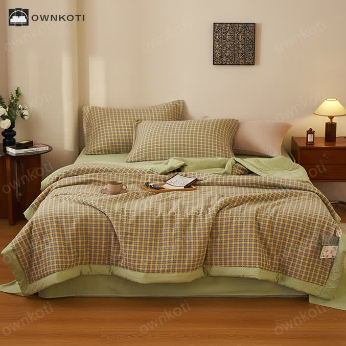 Yarn-dyed Jacquard Soft Pure Cotton Bedding