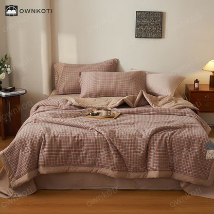 Yarn-dyed Jacquard Soft Pure Cotton Bedding