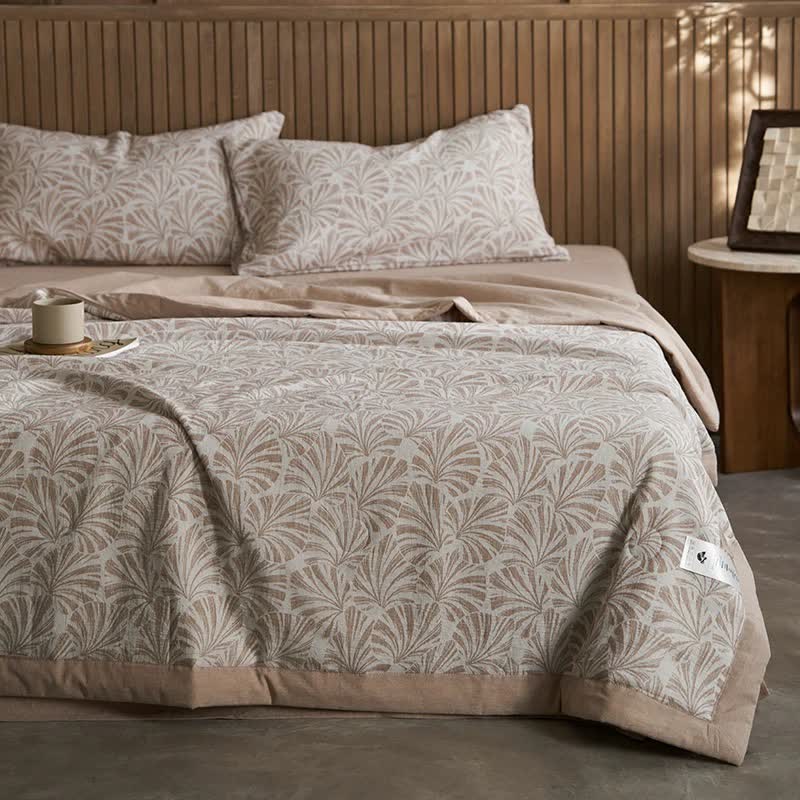 Three Layer Cotton Gauze Jacquard Bedding