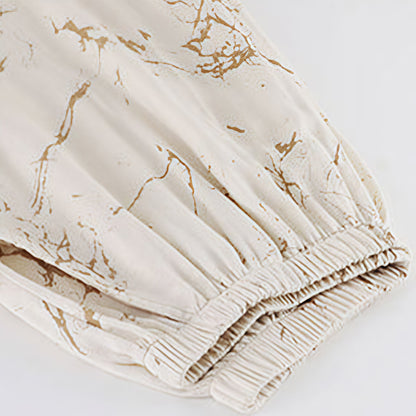 Bamboo Fiber Loose Soft Loungewear Set