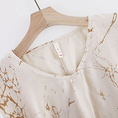 Bamboo Fiber Loose Soft Loungewear Set