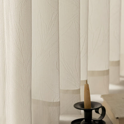 Modern Minimalist Light Filtering Texture Curtain
