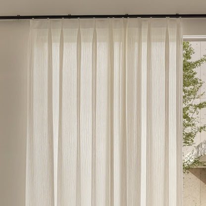 Modern Minimalist Light Filtering Texture Curtain