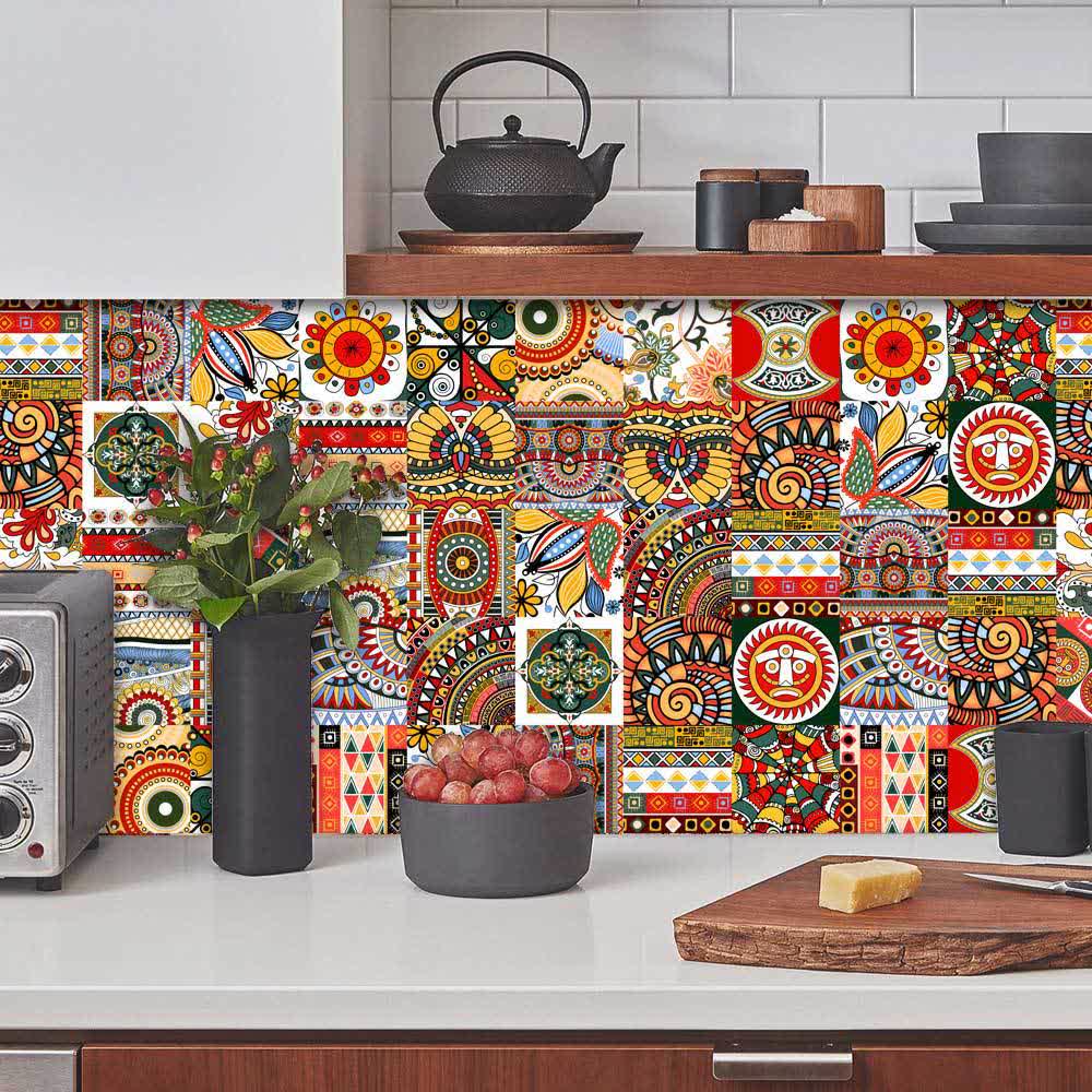 Moroccan Style Peel & Stick Wall Sticker