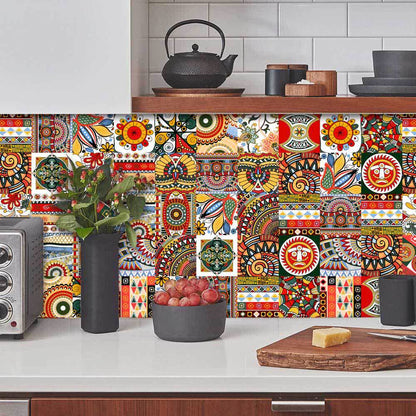 Moroccan Style Peel & Stick Wall Sticker