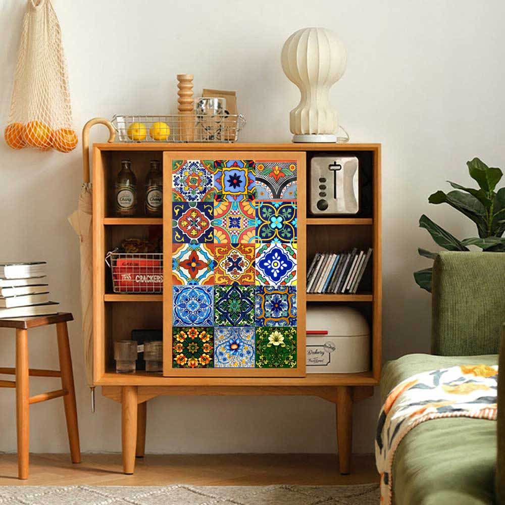 Moroccan Style DIY Wall Tile Stickers