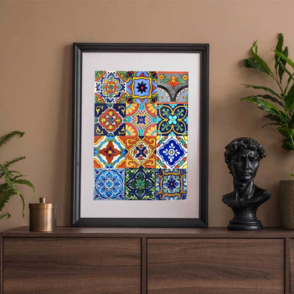 Moroccan Style DIY Wall Tile Stickers