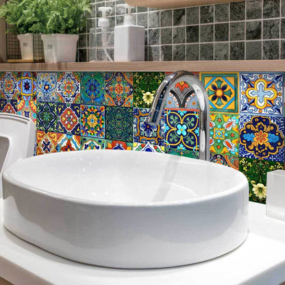Moroccan Style DIY Wall Tile Stickers