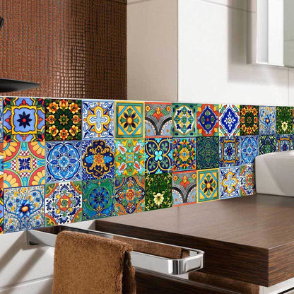 Moroccan Style DIY Wall Tile Stickers