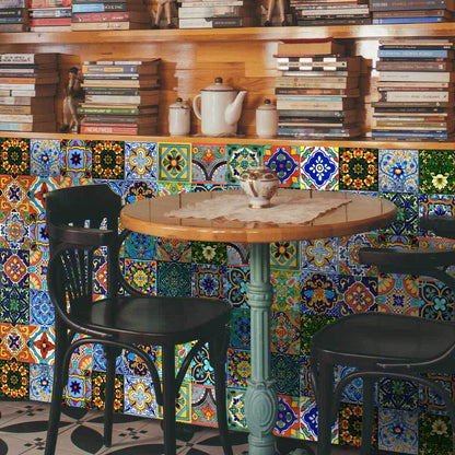 Moroccan Style DIY Wall Tile Stickers