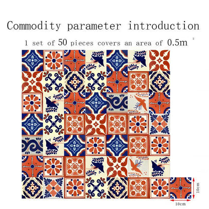 Vintage Moroccan Bird DIY Wall Stickers