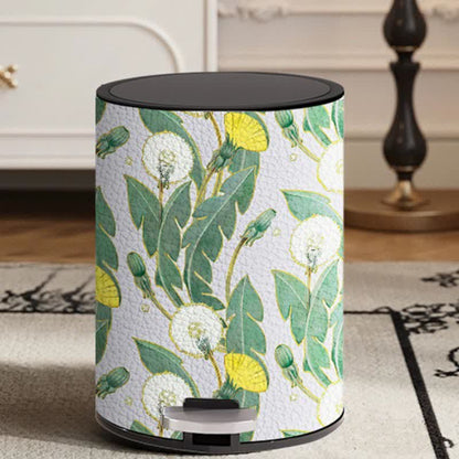 Rural Dandelion Durable Large Capacity Trash Can