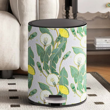 Rural Dandelion Durable Large Capacity Trash Can