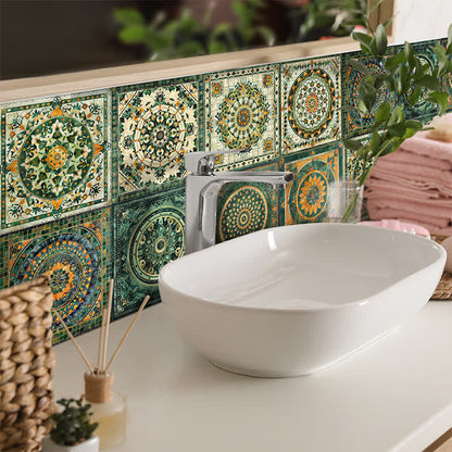 Moroccan Style DIY Peel & Stick Wall Tile Stickers