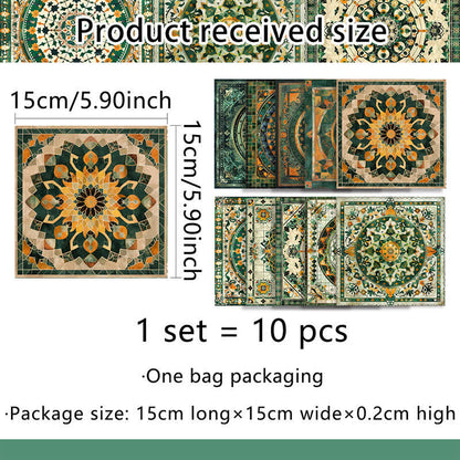 Moroccan Style DIY Peel & Stick Wall Tile Stickers