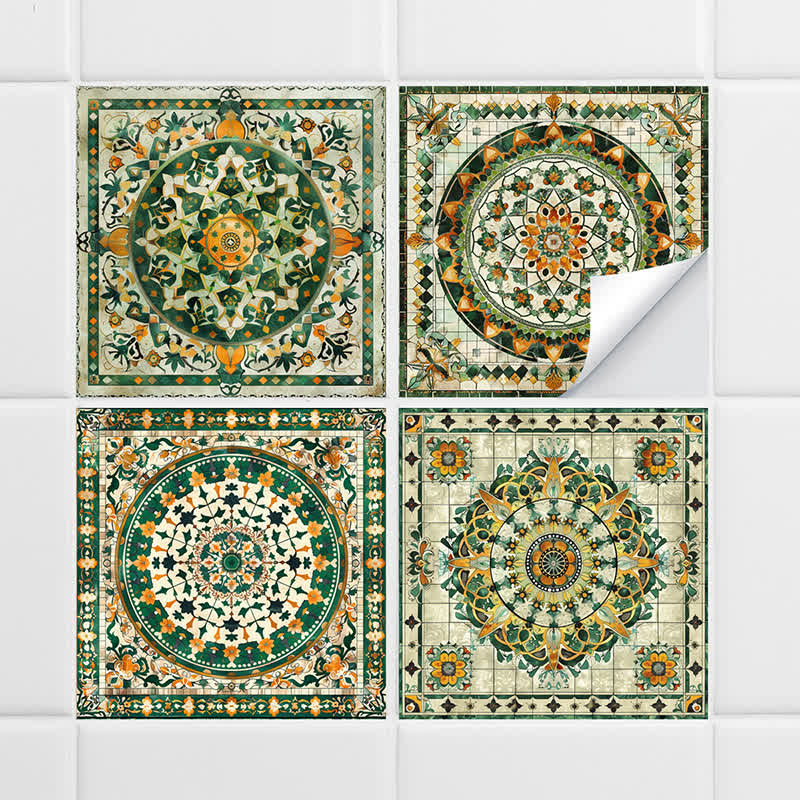 Moroccan Style DIY Peel & Stick Wall Tile Stickers