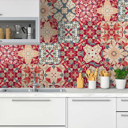 Moroccan Waterproof Backsplash Tile Decals