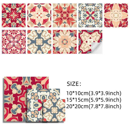 Moroccan Waterproof Backsplash Tile Decals