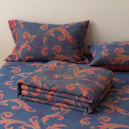 Breathable Cotton Gauze Retro Comfy Bedding