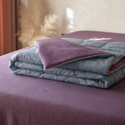 Cotton Gauze Comfy Breathable Floral Bedding