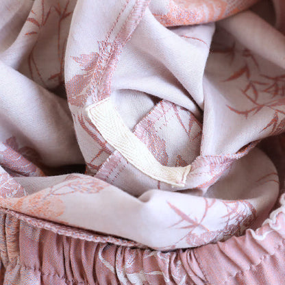Vintage Floral Bamboo Cotton Pajama Set