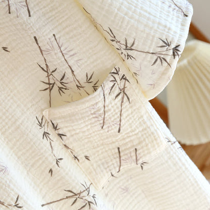 Bamboo Cotton Gauze Bathrobe Pajama