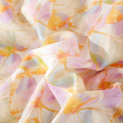 Cotton Butterfly Print Short Sleeve Loungewear Set