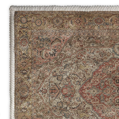 Persian Ethnic Style Anti-slip Washable Area Rug