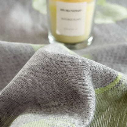 Ginkgo Leaf Cotton Layers Gauze Reversible Coverlet
