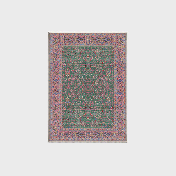 Vintage Flower Soft Foldable Area Rug