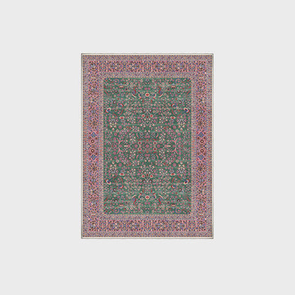Vintage Flower Soft Foldable Area Rug
