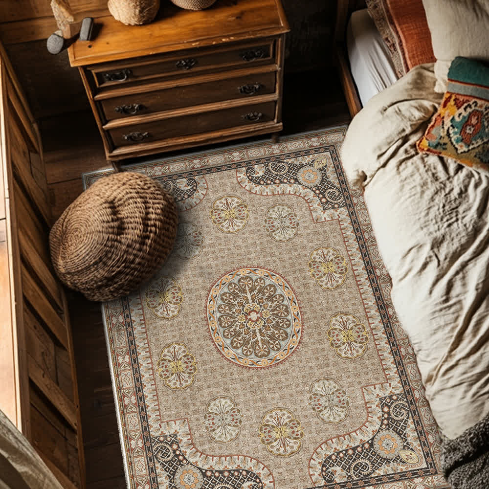 Anti-slip Washable Luxurious Persian Area Rug