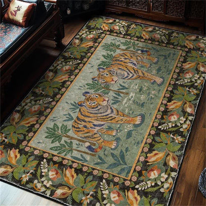 Jungle Tiger Anti-slip Washable Soft Area Rug